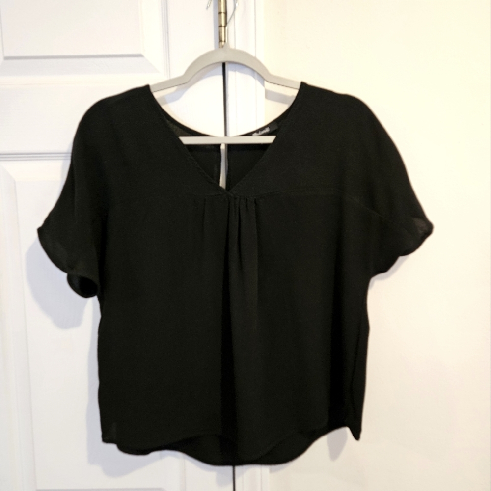 Madewell Rhyme Top, black, XS